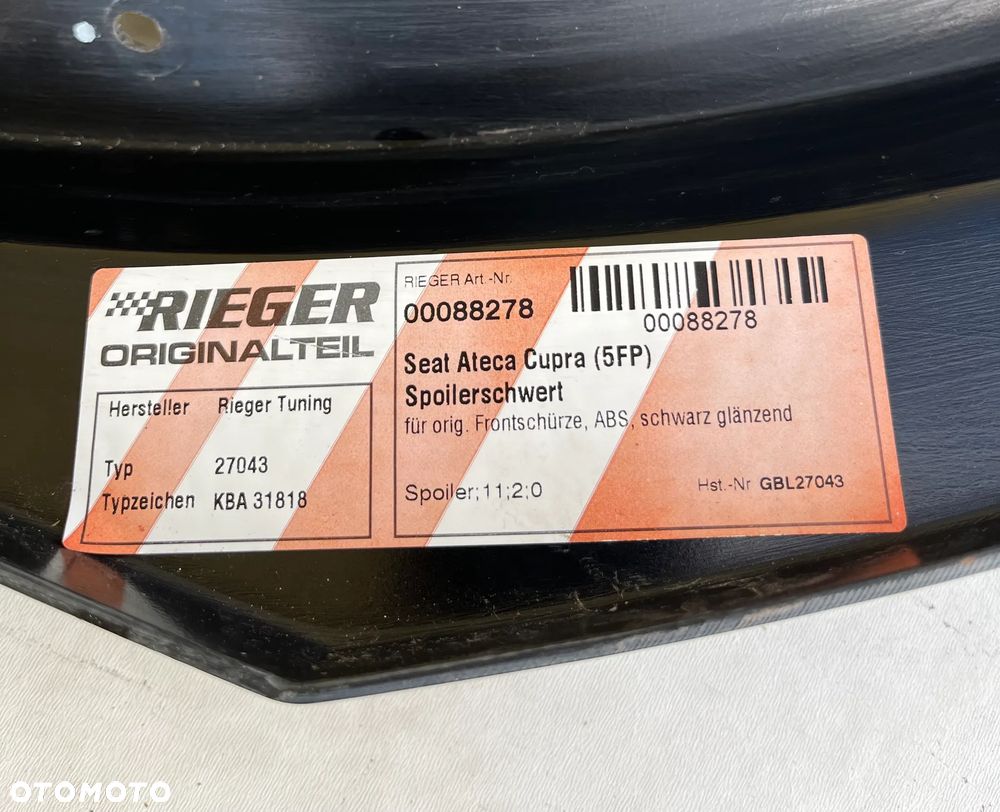 Seat Ateca Cupra 5FP Lift Spojler Przód RIEGER - 6