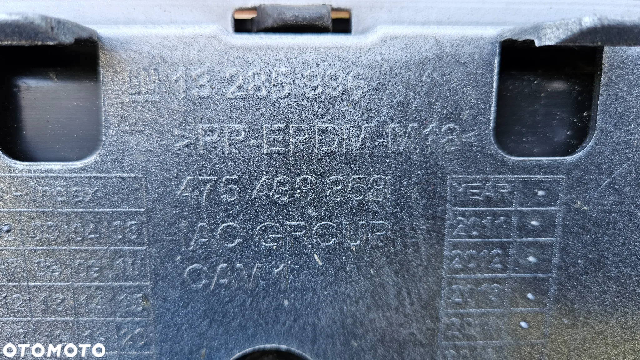 OPEL CORSA D 2011-2014 LIFT Zderzak przód Zderzak przedni 13285996 nie naprawiany nie spawany - 15