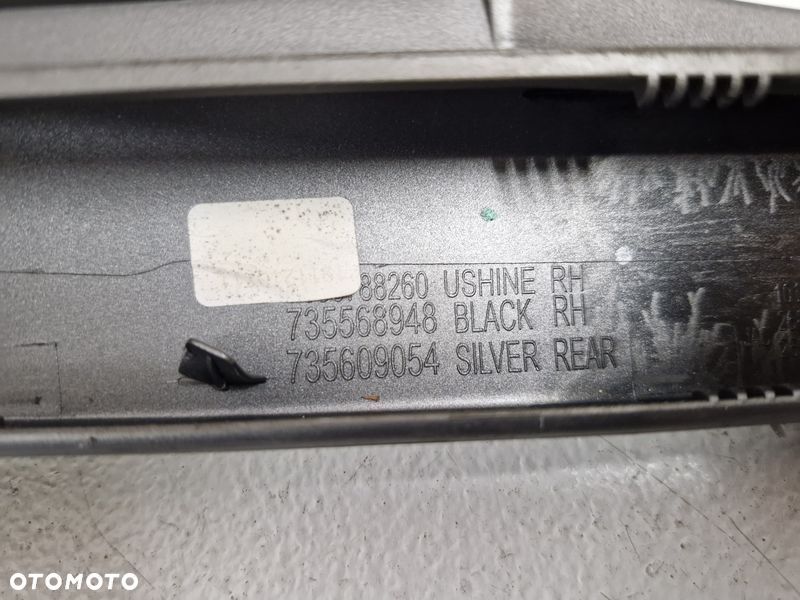 fiat 500x 500 x zaślepka nakładka osłona relingu prawy tył prawa tylna 735609054 - 10