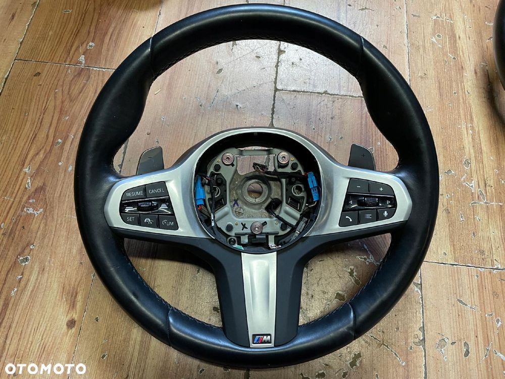 BMW G30 G01 F90 G32 G14 G05 G06 Kierownica wielofunkcyjna M pakiet łopatki - 1