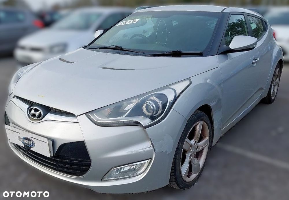 HYUNDAI VELOSTER PRZÓD MASKA ZDERZAK BŁOTNIKI LAMPY ANGIELSKIE - 2