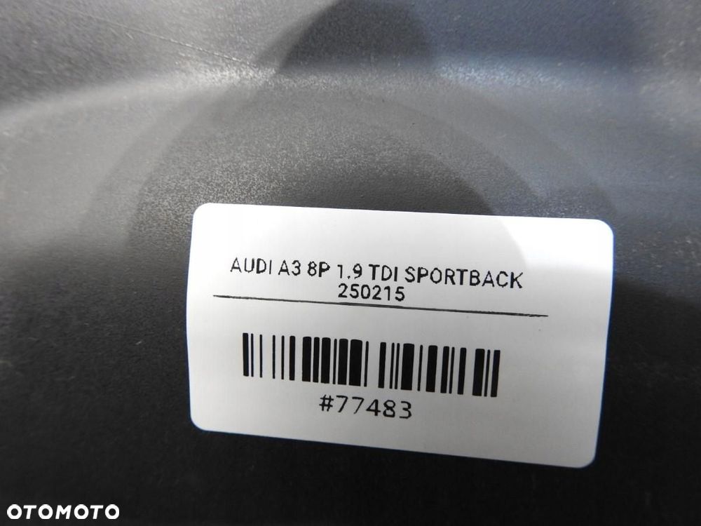 TUNEL ŚRODKOWY AUDI A3 8P 8P1863244 8P1863244A - 4