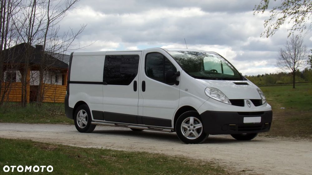 Renault TRAFIC 2.0 115KM * TECHLINE * LONG * BRYGADÓWKA 6 OSÓB * WZOROWY STAN ! - 1