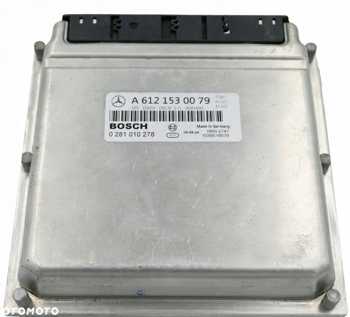 KOMPUTER SPRINTER 2.7 CDI A6121530079 0281010278 - 1