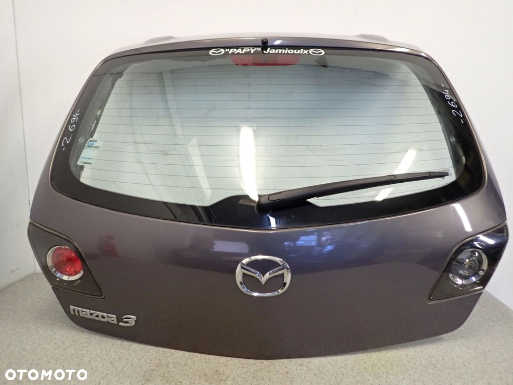 MAZDA3 MAZDA 3 BK 03-08 KLAPA BAGAŻNIKA SZYBA - 1
