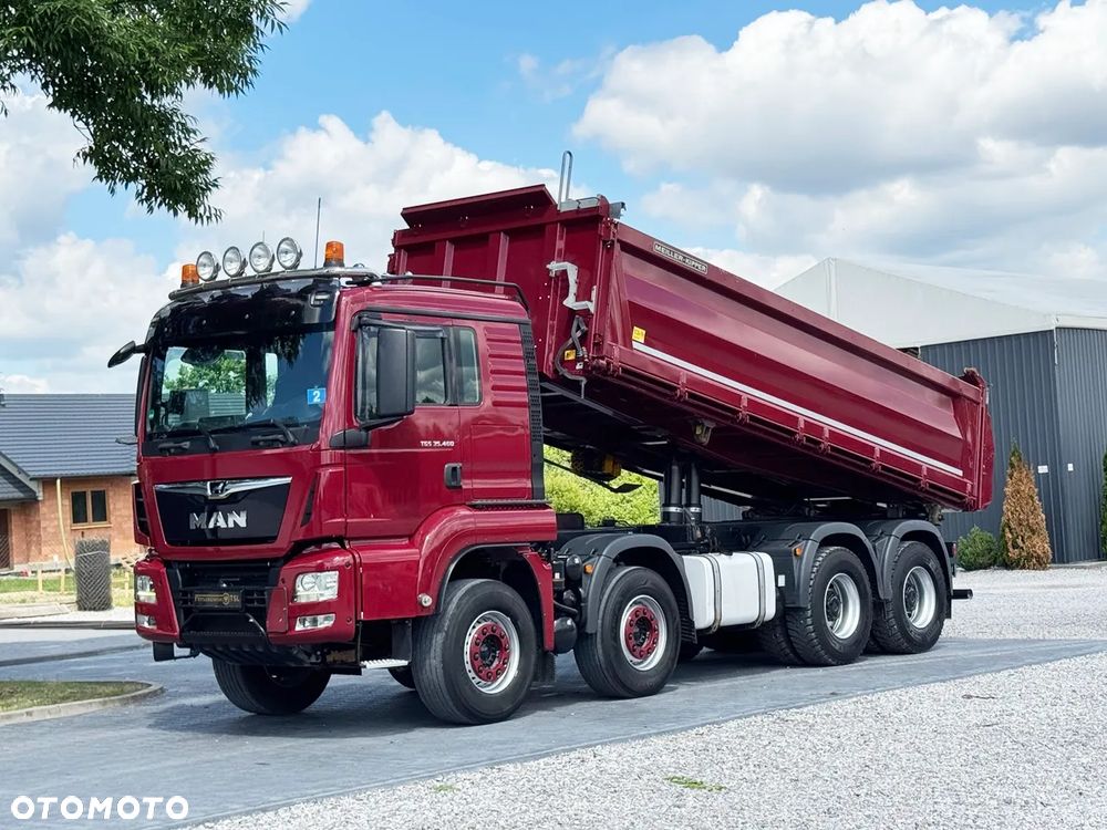 MAN TGS 35.460 // 8X4 // MANUAL // RESOR // MEILLER KIPPER 16 m3-3STRONNY // BURTA 110 // DWIE KAMERY // Z NIEMIEC - 16