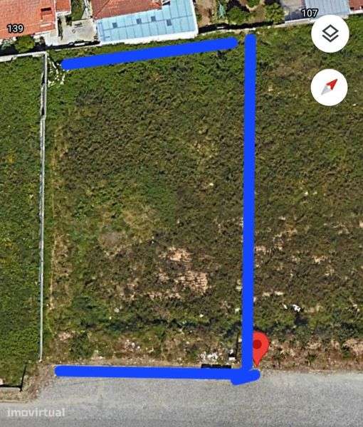 Terreno com 1000m², 24m de frente em argoncilhe (Santa Maria da Feira) - Grande imagem: 2/2