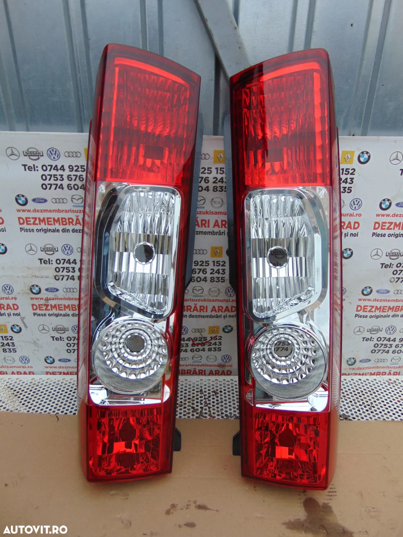 Stop Peugeot Boxer 2006-2013 Citroen Jumper Fiat Ducato stopuri stanga dreapta lampa spate tripla - 2