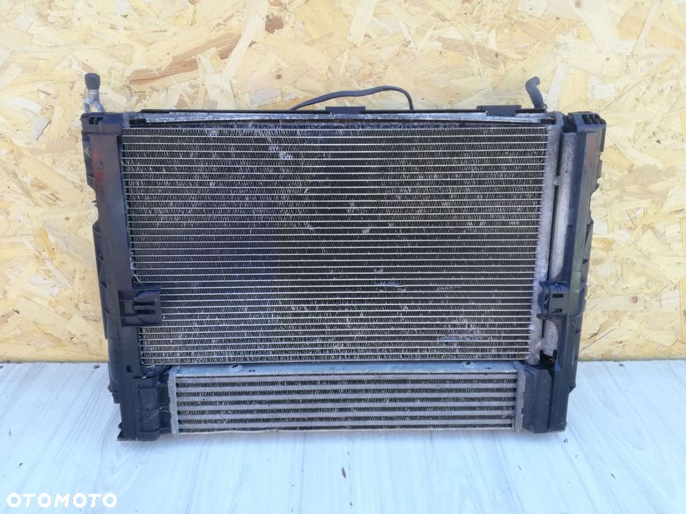 BMW 3 Lift E90 E91 2.0 diesel chłodnice wentylator komplet 08/13r - 1