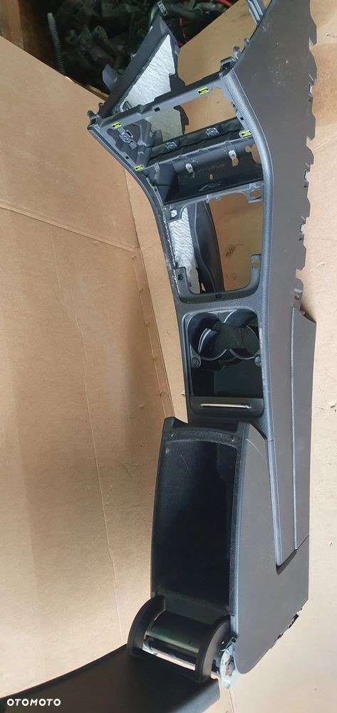 Tunel środkowy podłokietnik czarny VW Passat B6 3C0864207M - 4