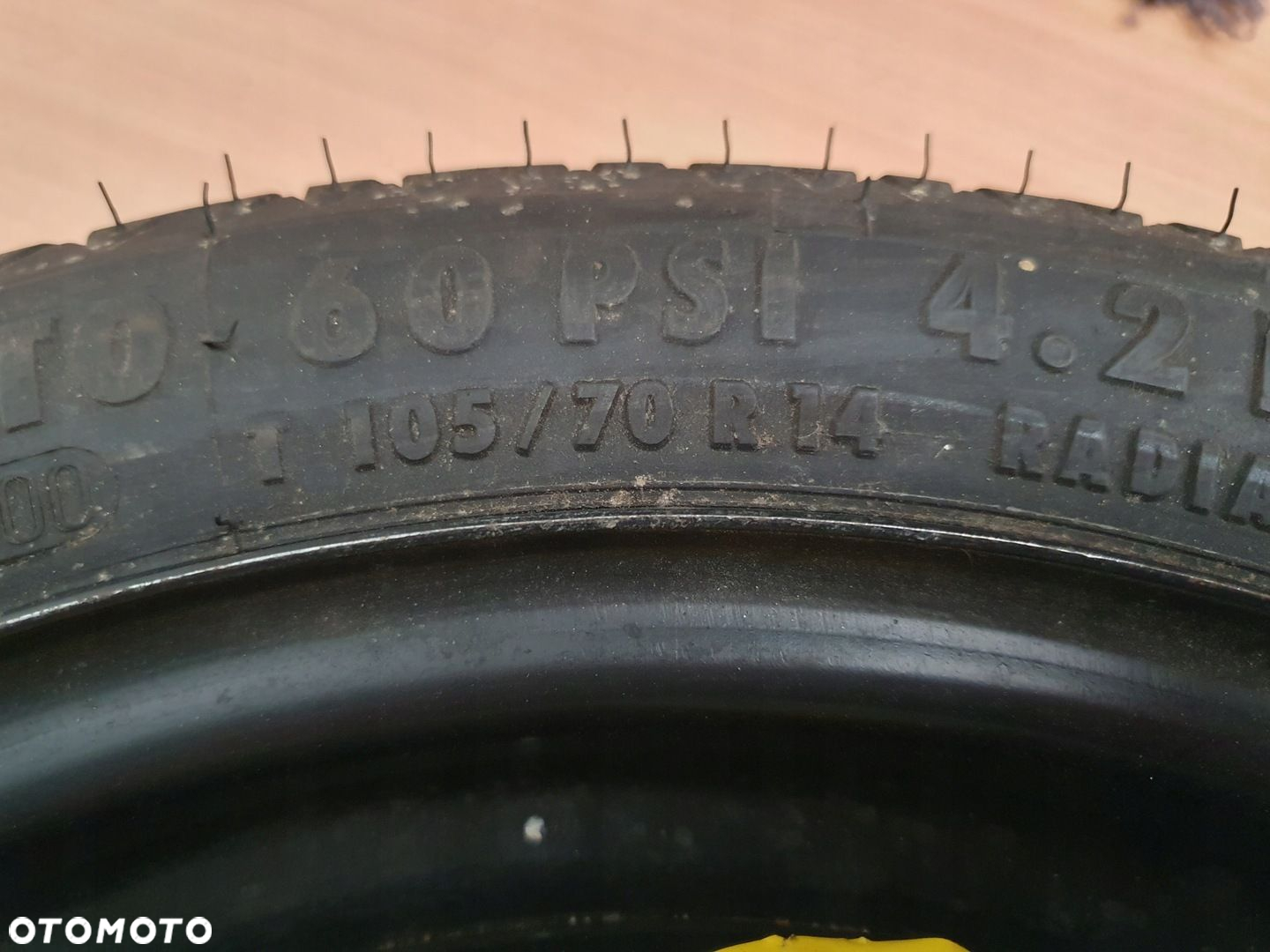 KOŁO DOJAZDOWE FELGA ZAPAS VW POLO IBIZA II - 7