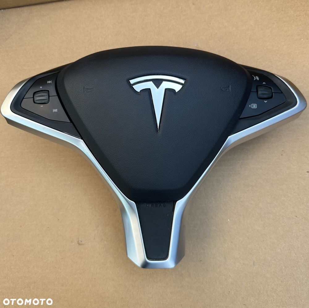 TESLA MODEL X KONSOLA AIRBAG PODUSZKA KIEROWNICY ORGINALNA NIEREGENEROWANA. - 5