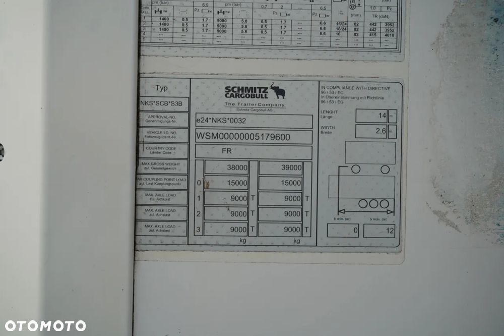 Schmitz Cargobull CHŁODNIA / CARRIER VECTOR 1550 / DOPPELSTOCK / 2 OSIE PODNOSZONE / SAF - 28