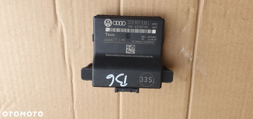 Moduł sterownik Gateway VW Passat B6 3C0907530L 3C0907951 - 1
