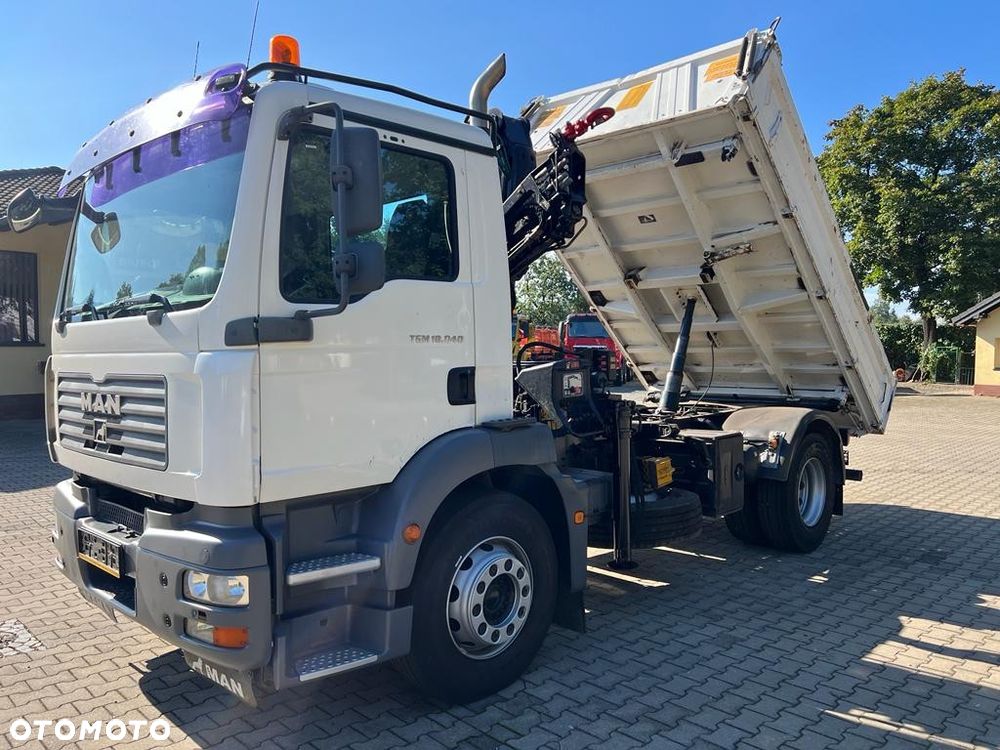 MAN 18.240 TGM wywrotka 3-str. MEILLER, z HDS HIAB 099, manual - 9