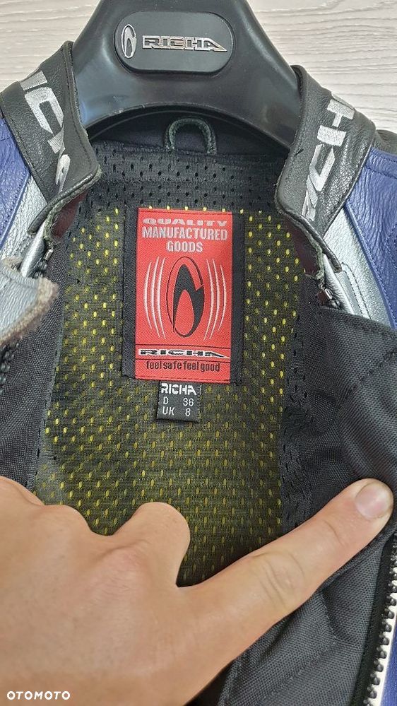 Kombinezon Richa kurtka spodnie motocyklowe skórzane rozmiar D36 / UK8 - 8