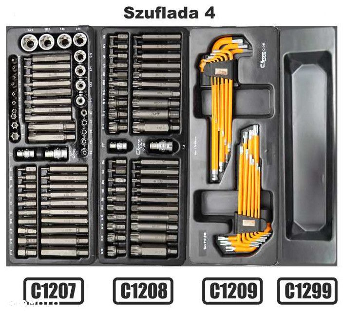 C1282 WÓZEK SZAFKA WARSZTATOWA 268 CORONA GRATIS - 7
