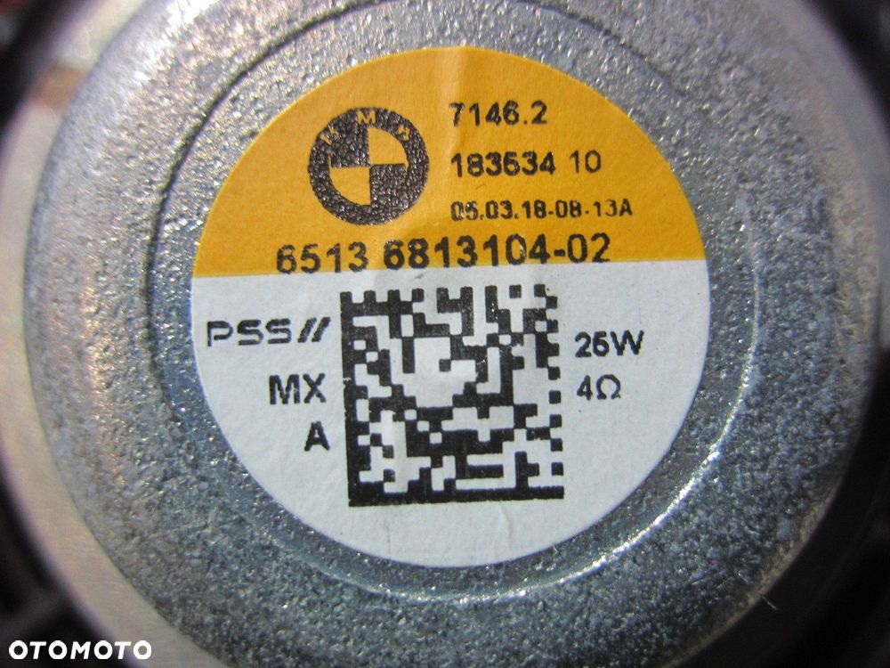 BMW X3 G01 G02 F98 F97 GŁOŚNIK ŚREDNIOTONOWY TOP HIFI 65136813105 6813104 R - 8