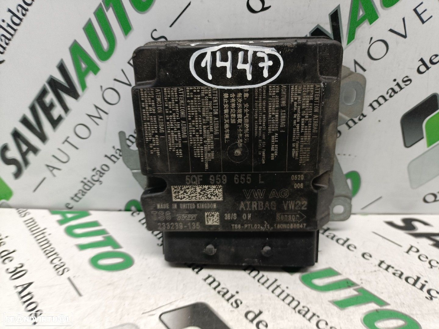 Centralina Airbags Seat Ibiza V (Kj1) - 1