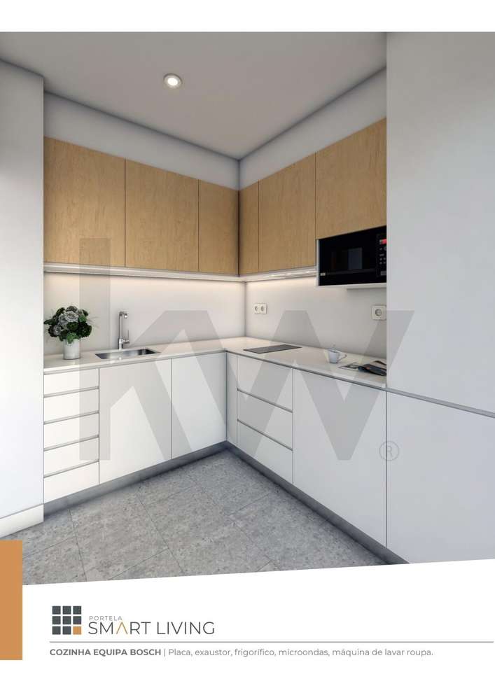 Apartamento T0 Novo com Lugar de Estacionamento na Quinta da Portela, - Grande imagem: 3/9