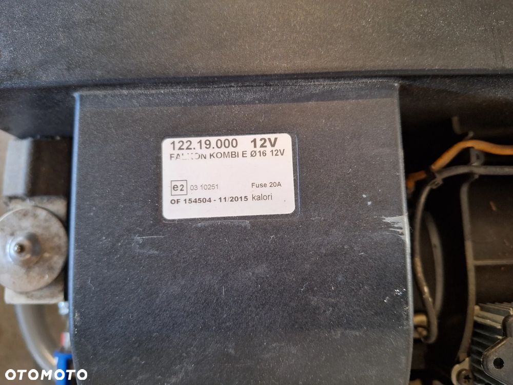 FALKON KOMBI E 12V NAGRZEWNICA PAROWNIK DO KABINY AUT KARETEK POGOTOWIA KALORI 122.19.000 - 5