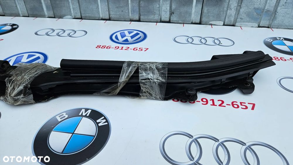 BMW 5 E60 E61 Osłona zderzaka przedniego Listwa górna zderzaka Uszczelka 7063835 Pas górny Wzmocnienie 7054360 - 5