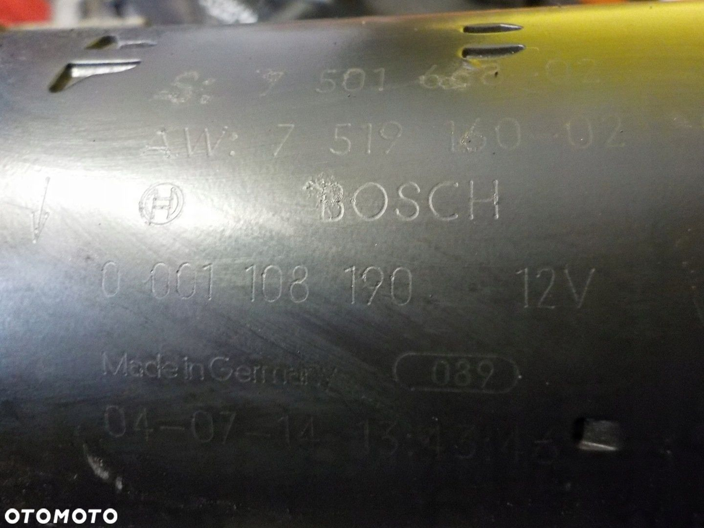 BMW X5 E53 E46 E39 E60 E65 X3 3.0 B 06r M54 rozrusznik 7519160 0001108190 - 5