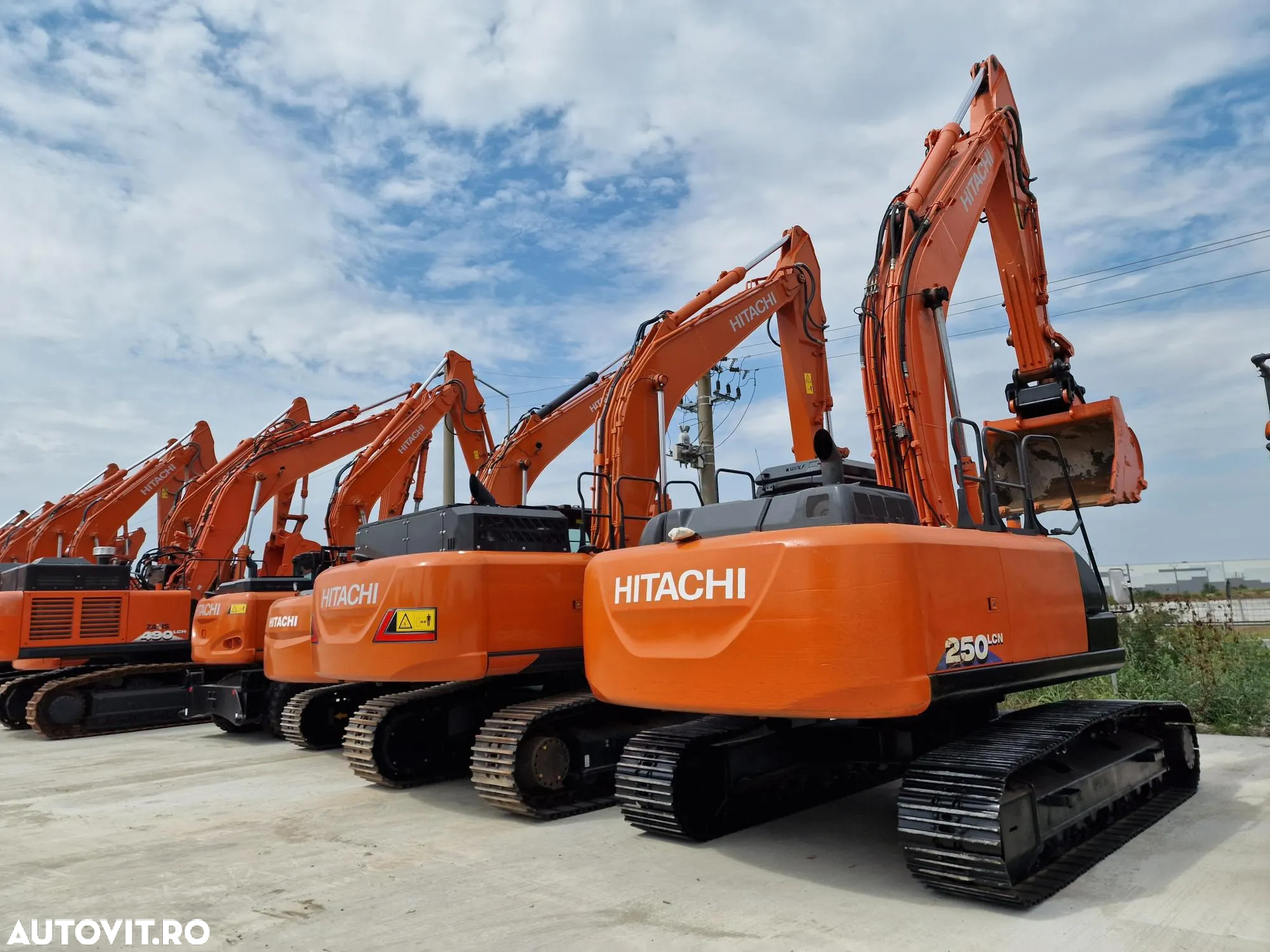 Hitachi ZX250LCN-6, 2016, 8.800h, latime 2,99m, inst picon, a doua inst hidr, gresare automata, protectie cabina, posibilitate leasing, PROMOTIE 77900 EUR+Tva - 23