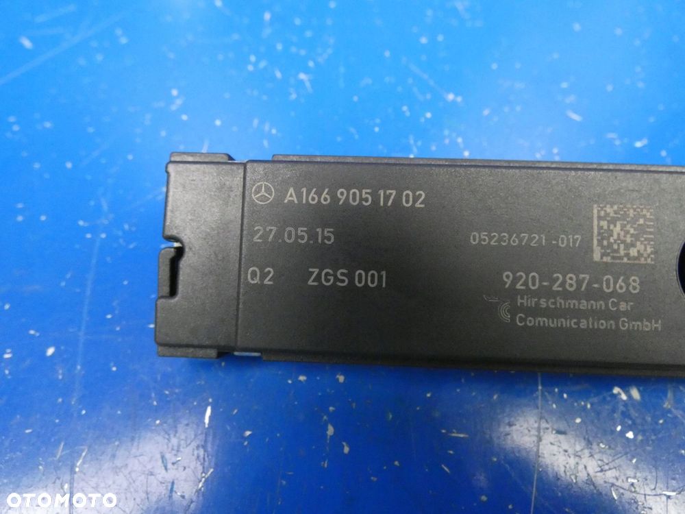 MERCEDES A W176 W246 W117 W156 WZMACNIACZ ANTENY - 2