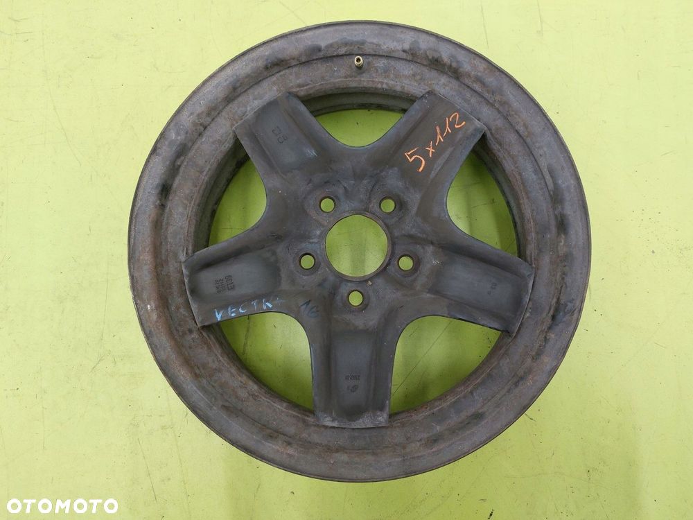 Felga stalowa Opel 6,5 J 16 ET 39 5X112 - 1