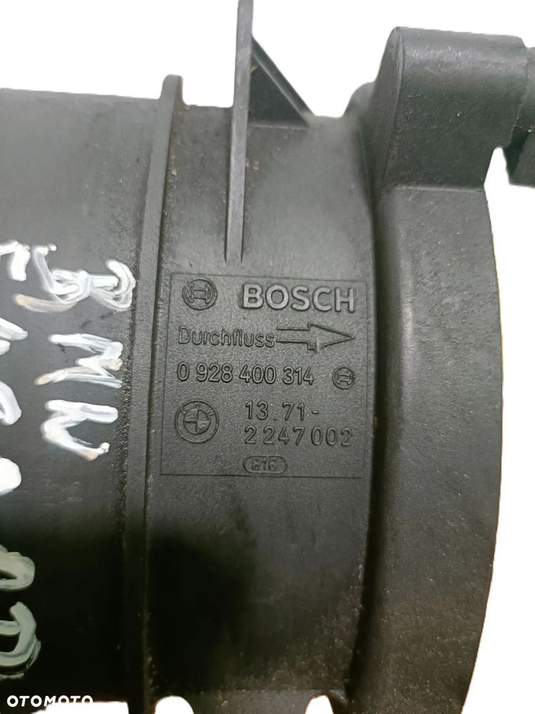 BMW E46 98-07 2,0 D PRZEPŁYWOMIERZ BOSCH 0928400314 * - 3