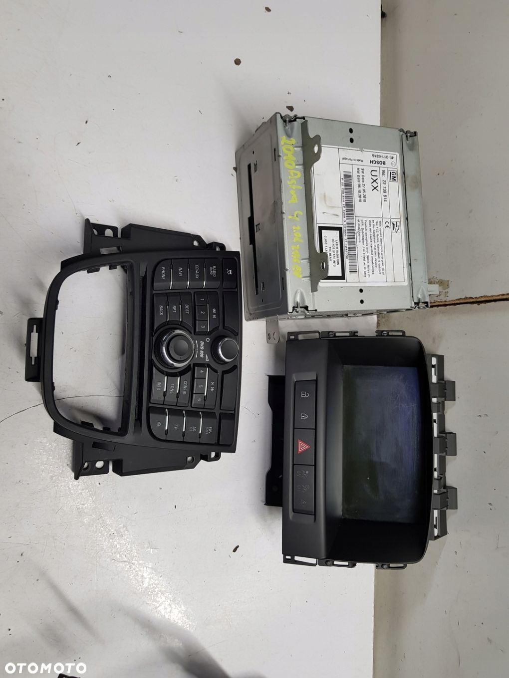 radio nawigacja DVD 800 Opel Astra J - 2