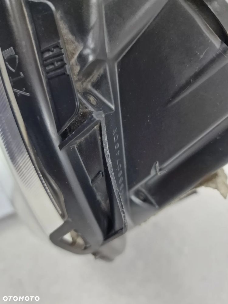 FIAT 500 07-15 KOMPLET LAMP PRZEDNICH PRZÓD LEWA / PRAWA LAMPA PRZEDNIA PRZÓD XENON + SPRYSKIWACZE , NR AUKCJI LA546 - 16