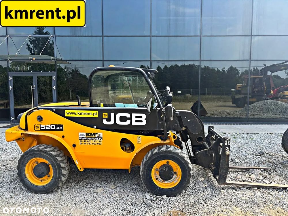 JCB 520-40 4WS ŁADOWARKA TELESKOPOWA 2020R | MANITOU MT 420 H, MANITOU BT 420, JCB 516-40, MERLO P 25.6, BOBCAT TL25.60, DIECI MINI AGRI 25.6, GENIE GTH-2506 - 4