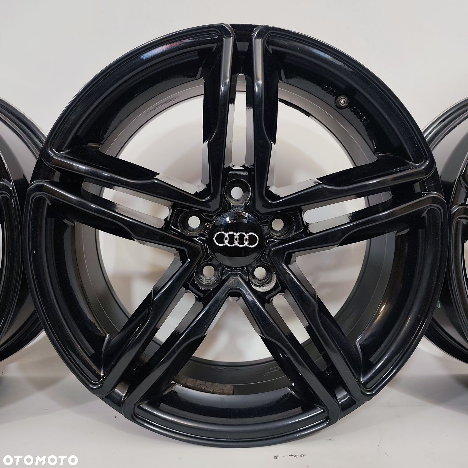 5x112 17" audi a3 a4 A5 A6 A7 Q3 Q5 czarne VW golf passat tiguan - 6
