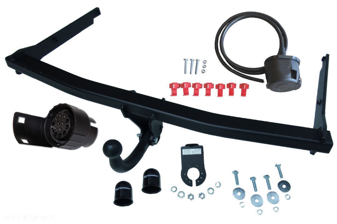 FORD FOCUS C-MAX CMAX MK1 + FACELIFTING FL 2003-2010 HAK HOLOWNICZY + WIĄZKA + GNIAZDO 7 PIN - 1