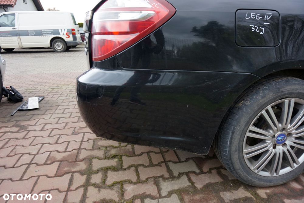 ZDERZAK TYLNY LEGACY IV BP LIFT KOMBI 32J  CZARNY SUBARU 2006-2009 - 5