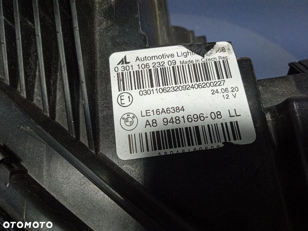 BMW 3 G20 G21 REFLEKTOR LAMPA PRZÓD PRAWY FULL LED 9481696 - 6
