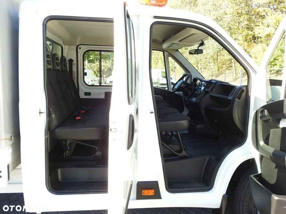Peugeot BOXER SKRZYNIA PODWÓJNA KABINA DOKA 7 MIEJSC KLIMATYZACJA  140KM - 39