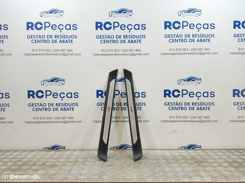 Soleiras Porta Embaladeiras Original BMW Serie 3 E90 E91 Pack M 7963266 7963265 - 4
