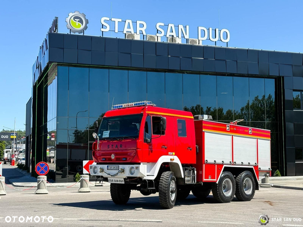 Star 266 MAN 6x6 Pożarniczy Wóz Strażacki