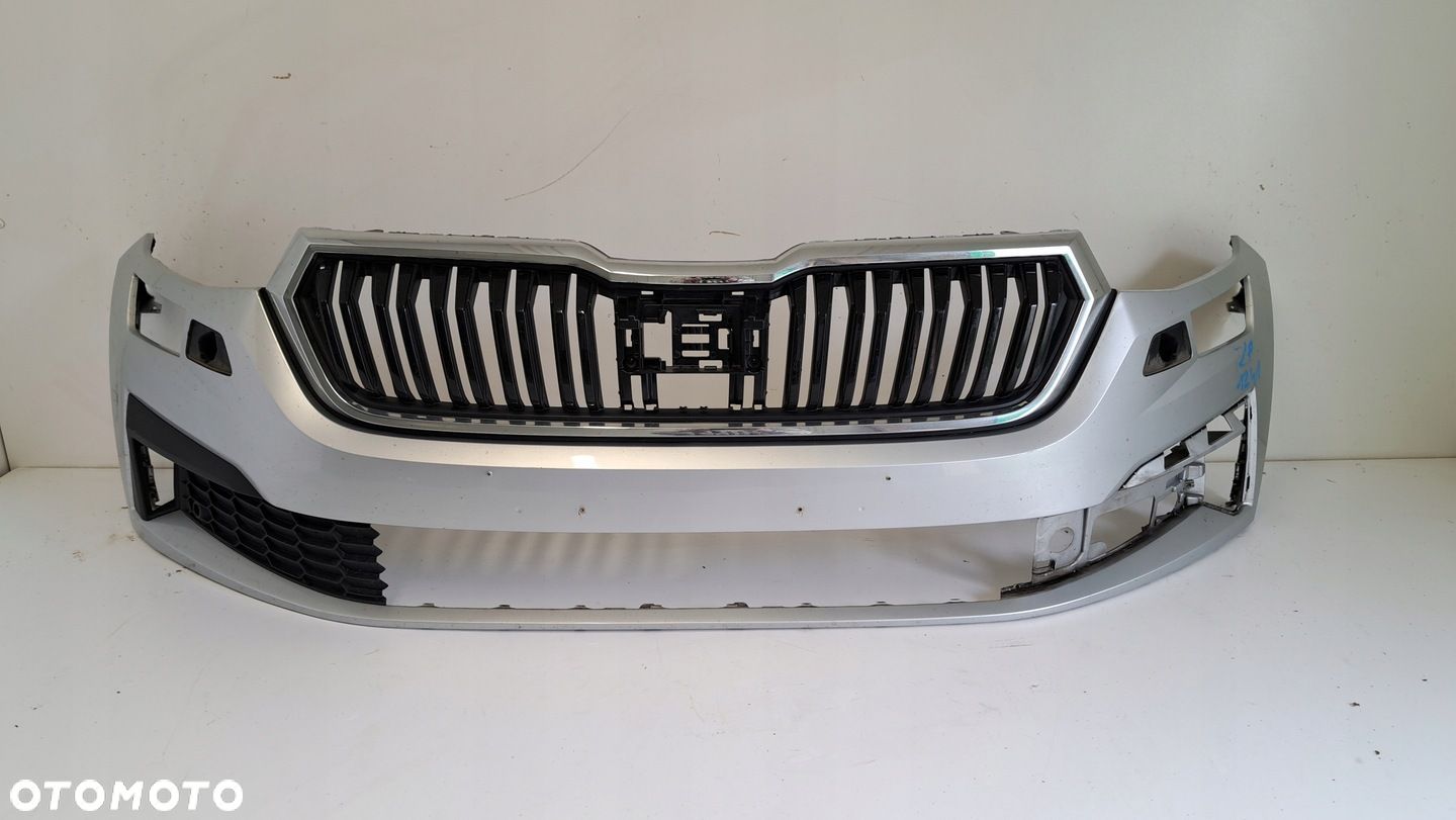 Zderzak przód SKODA Kodiaq LIFT 21- 565 GRILL - 1