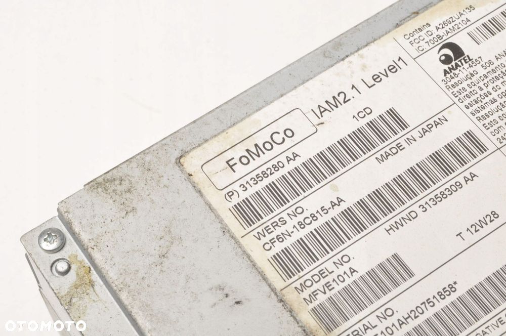 VOLVO S60 XC60 V60 RADIO 31358280AA - 4