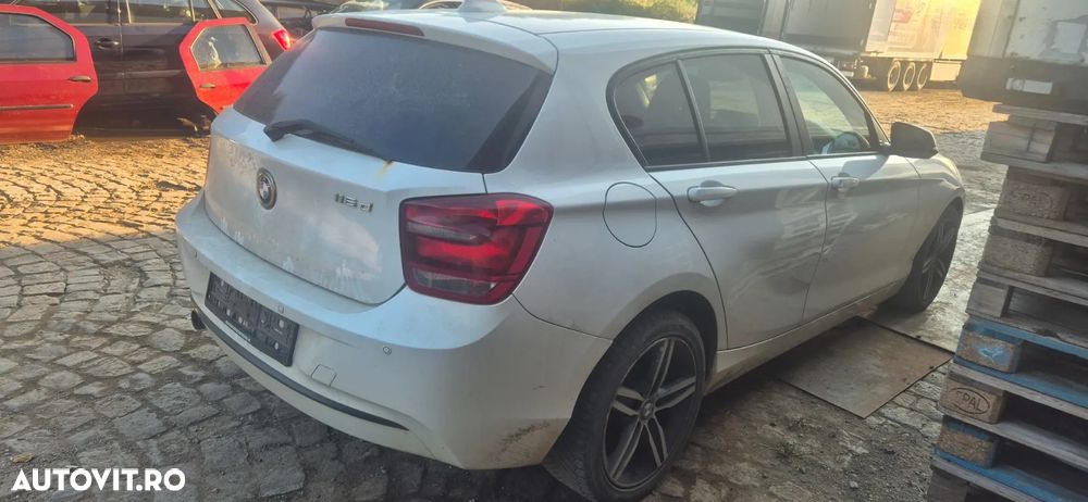 Haion cu geam luneta spate portbagaj BMW 116d Seria 1 F20 2015 cul alb - 4