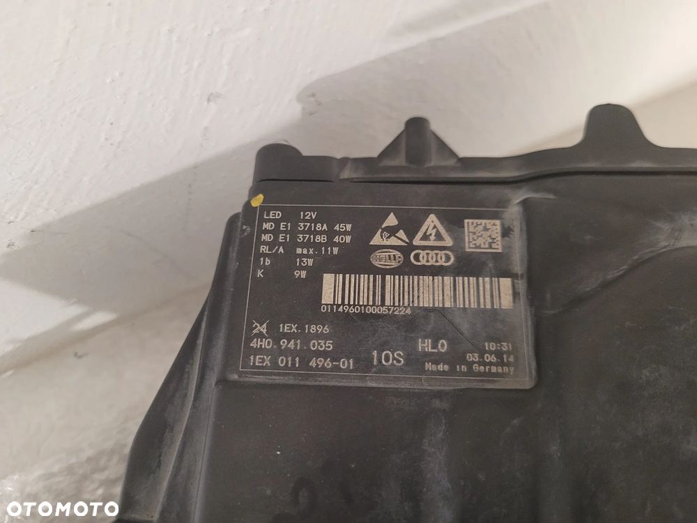 AUDI A8 D4 LIFT LAMPA PRZOD LEWA FULL LED MATRIX - 4