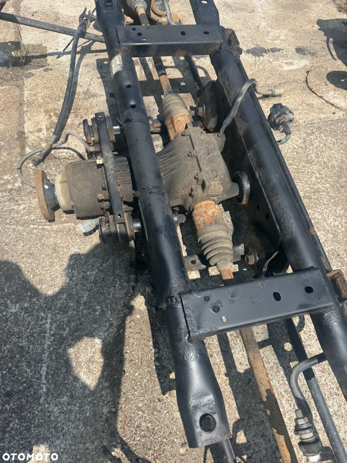 Dacia duster 1 4x4 sanki tył most dyfer wózek kołyska Dh7 029159 38300 2a01a OH5*001 - 3