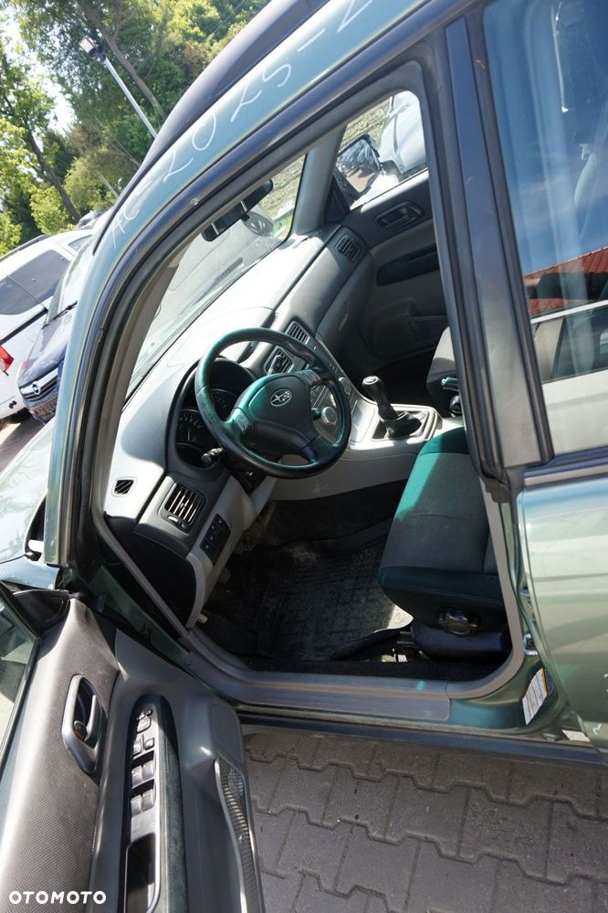 SUBARU FORESTER II SG LIFT 2006 5F6 2.0 16V EJ20F 158KM TY755XT7AA ZIELONY EVERGREEN na części - 12