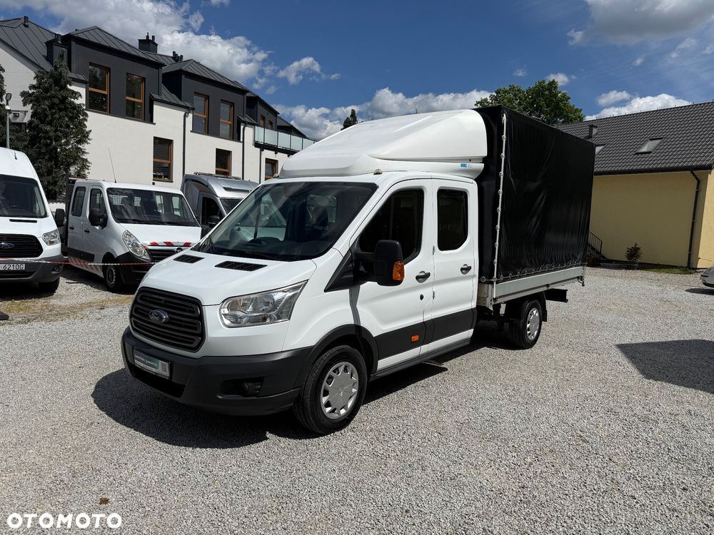 Ford Transit Doka Brygadowy Skrzynia Plandeka 7 os. 2.2 TDCI 125KM Salon Polska - 2