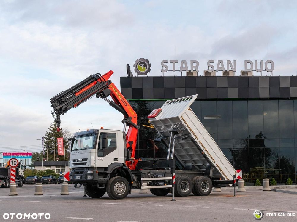 Iveco TRAKKER 360 PALFINGER PK 36002 HDS Żuraw Wywrotka Rotator - 4