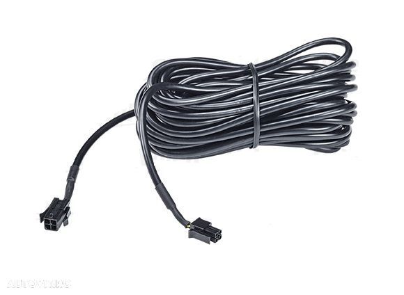 Cablu prelungitor senzori parcare Valeo FL484 632221 pentru Camera video - display TFT, negru, 6 metri, mufe cu 4 pini, - 1